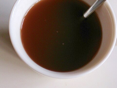 小豆茶～水筒で１晩～
